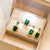 3-piece Luxury Fashion Emerald Necklace